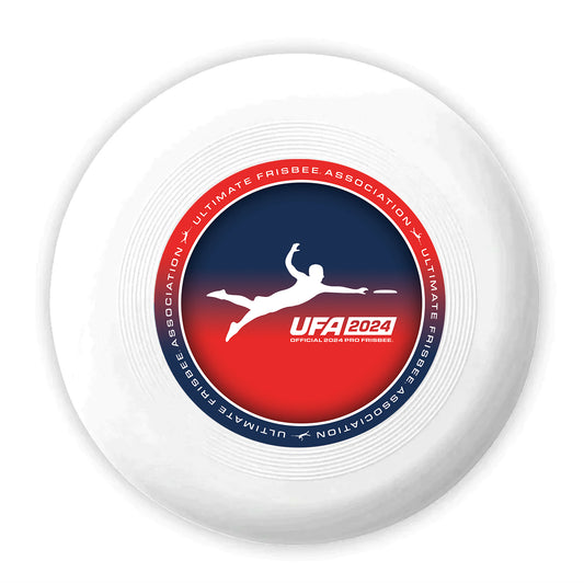 Pro Frisbee v1.0, 100 pack, 2-Color Hot Stamp (2024 Pro Team)